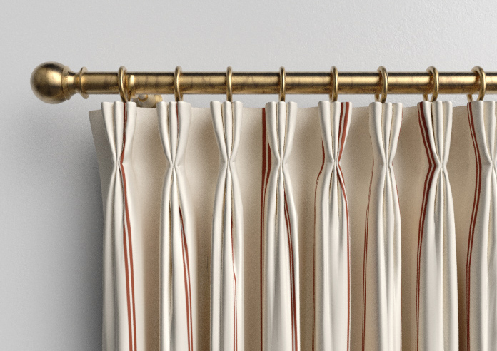 The British Stripe Co. Victoria, Teignbridge No.1 - Made to Measure Curtains - Image 11